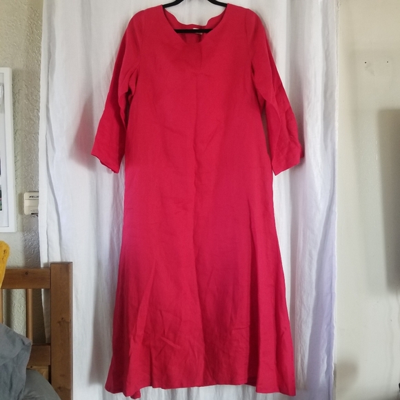 XIMO Dresses & Skirts - XIMO | Linen Maxi Dress